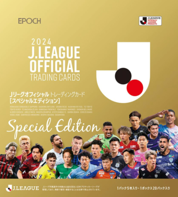 EPOCH 2024 J.League Official Card Special Edition Sealed Box Japan