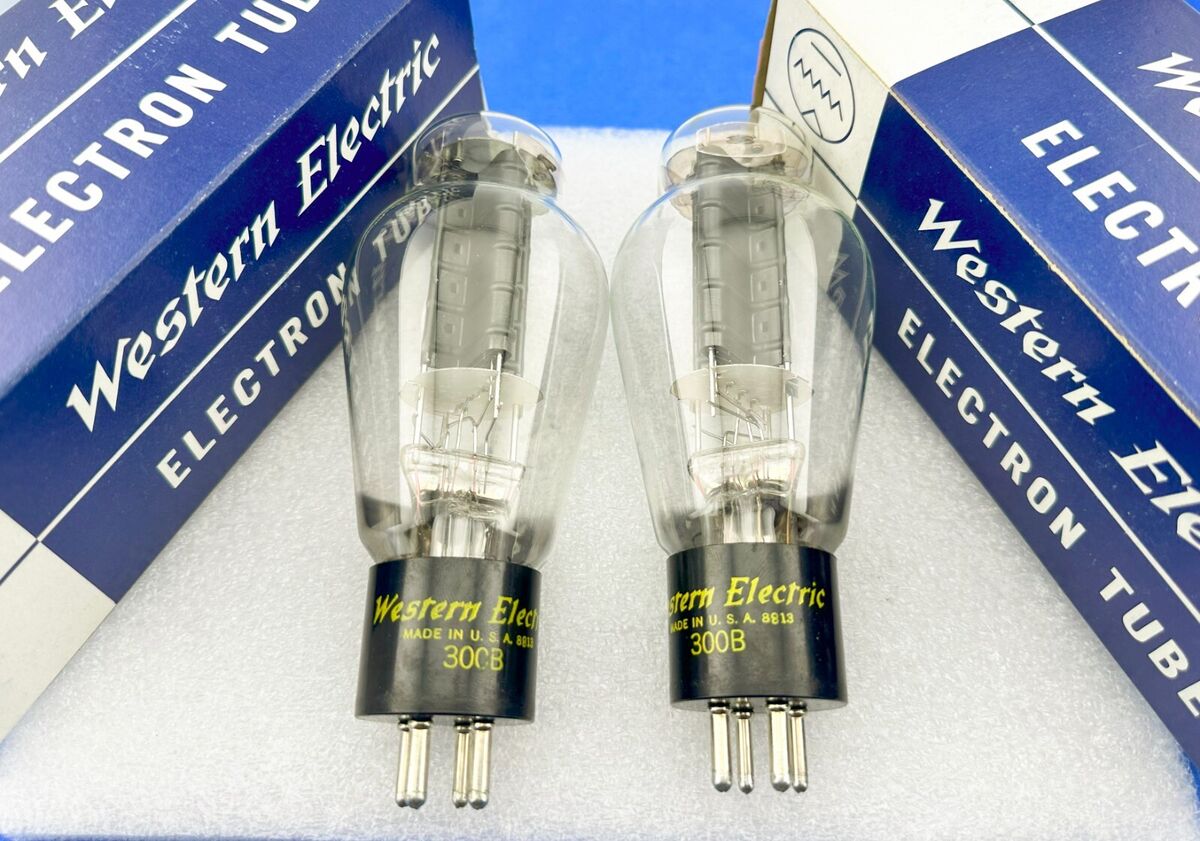 Western Electric 300B Vacuum Tube with original box never Western Electric 300B Vacuum Tube with original box never