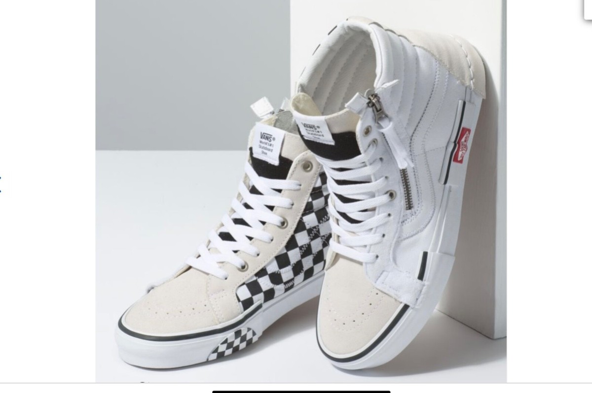 VANS Sk8-Hi REISSUE CAP CHECKERBOARD バンズ Vans Sk8-Hi Cap LX Reissue Black Checkerboard Men's