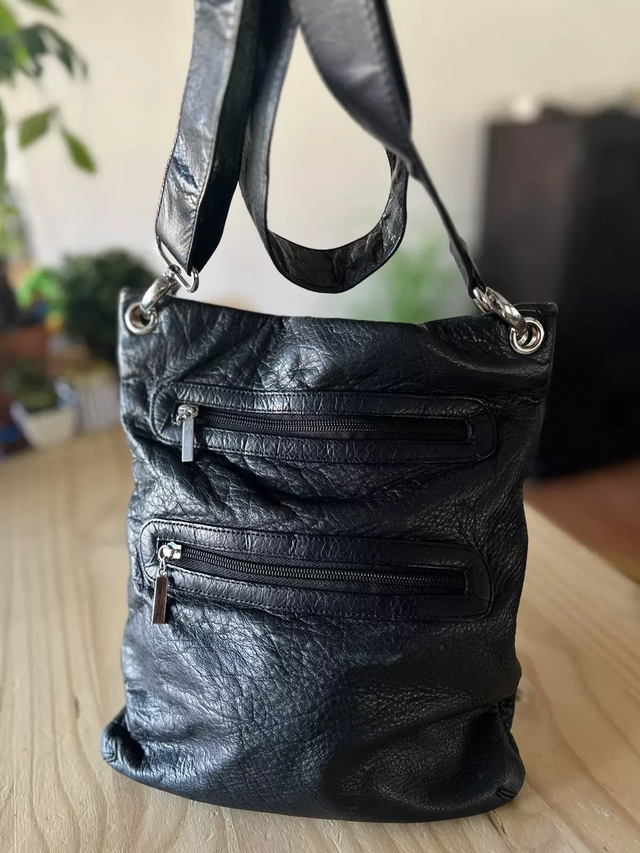 margot black leather crossbody (See Pics For Details)