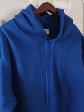 Mens Plain Pullover Hoodie Hooded Sweatshirt Long Sleeve Classic Tops