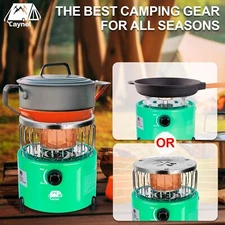 Propane Heater Indoor Gas Stove Equipment for Outdoor Household Portable 2 in 1