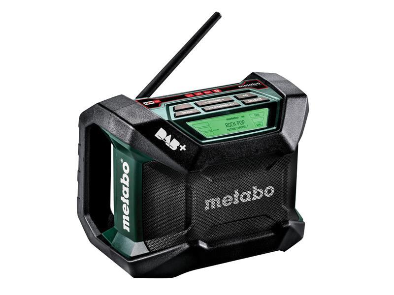 Metabo R 12-18 DAB+ BT Cantiere Bluetooth Radio 240V & LI-ION Nudo Unità MPTR12