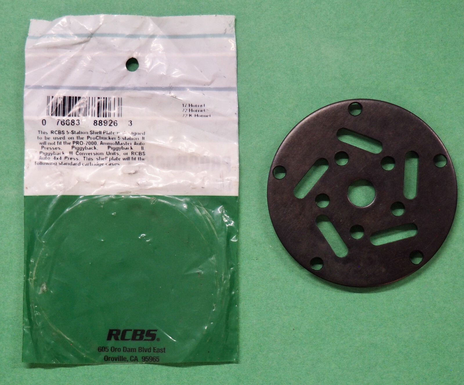RCBS PRO CHUCKER 5-Shell Plate #12-(88926) NEW-in package | eBay