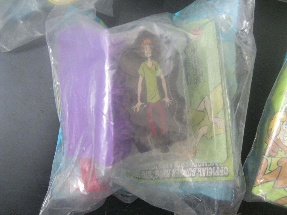Scooby-Doo 2 Monsters Unleashed "The Complete 5 Toy Set" Nuevo en Paquete Burger King 2003 Foto 4 de 4