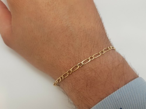 Bracelet en maillons en or jaune 18 carats 4.90g 20.5cm 490€ - Imagen 5 de 5