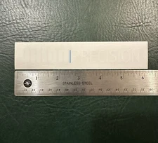 Dillon Precision Reloading Peel N' Stick Ammo Vinyl Sticker Decal Sticker OEM