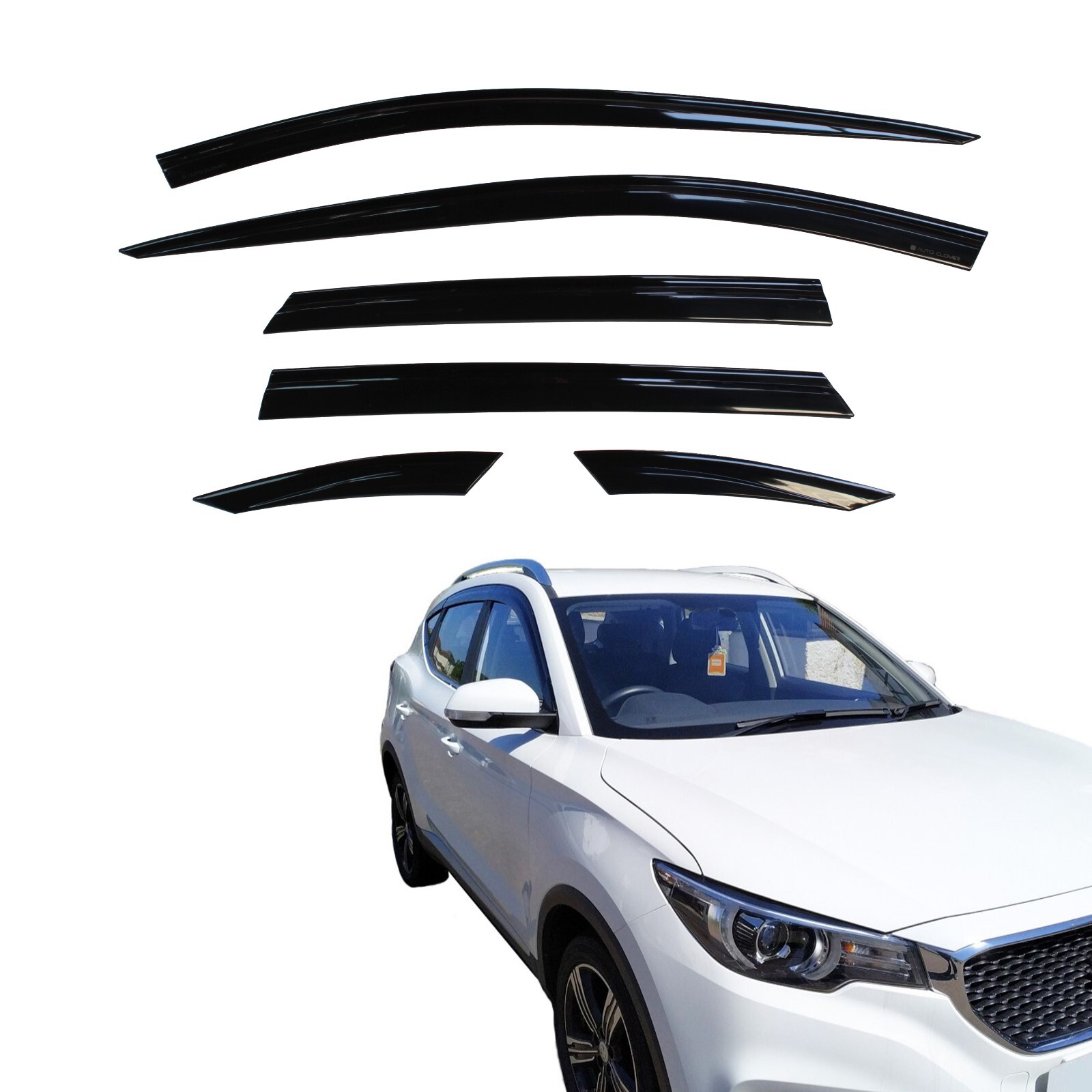 Auto Clover Wind Deflectors Set For Mg Zs 2017+ (6 Pieces) - Image 2