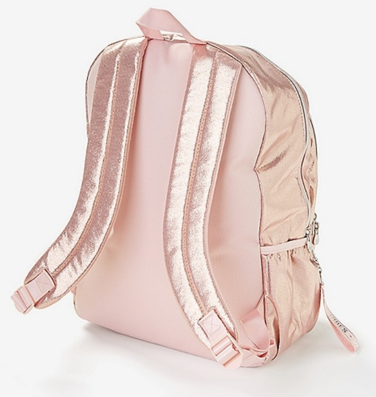 justice unicorn initial backpack