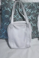 Bottege Veneta Italy White leather Shoulder Bag Crossbody