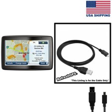TOM TOM VIA 1435 T Portable Navigator GPS USB Cable Transfer Cord Replacement
