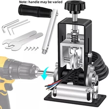 Brand New Manual Wire Stripping Machine Portable Cable Stripper 1mm to 21mm Fast
