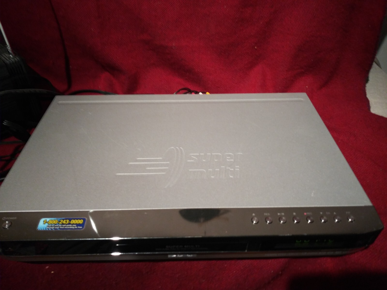 LG Super Multi DVD Recorder wirh origial remote DR1F9H Tested Free