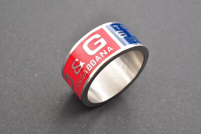 Dolce & Gabbana CD0101AL19887142 関税送料込 DOLCE & GABBANA Ring Training Sport System DG #1654 Fr