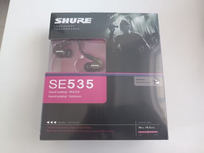 Shure SE535 Headphone Human Voice 3.5mm HiFi Sound Isolating SE 535 Earphone