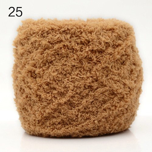 100G Soft Baby Knitting Wool Yarn Fiber Coral Velvet Yarn Hand Knitting Crochet - Bild 31 von 41