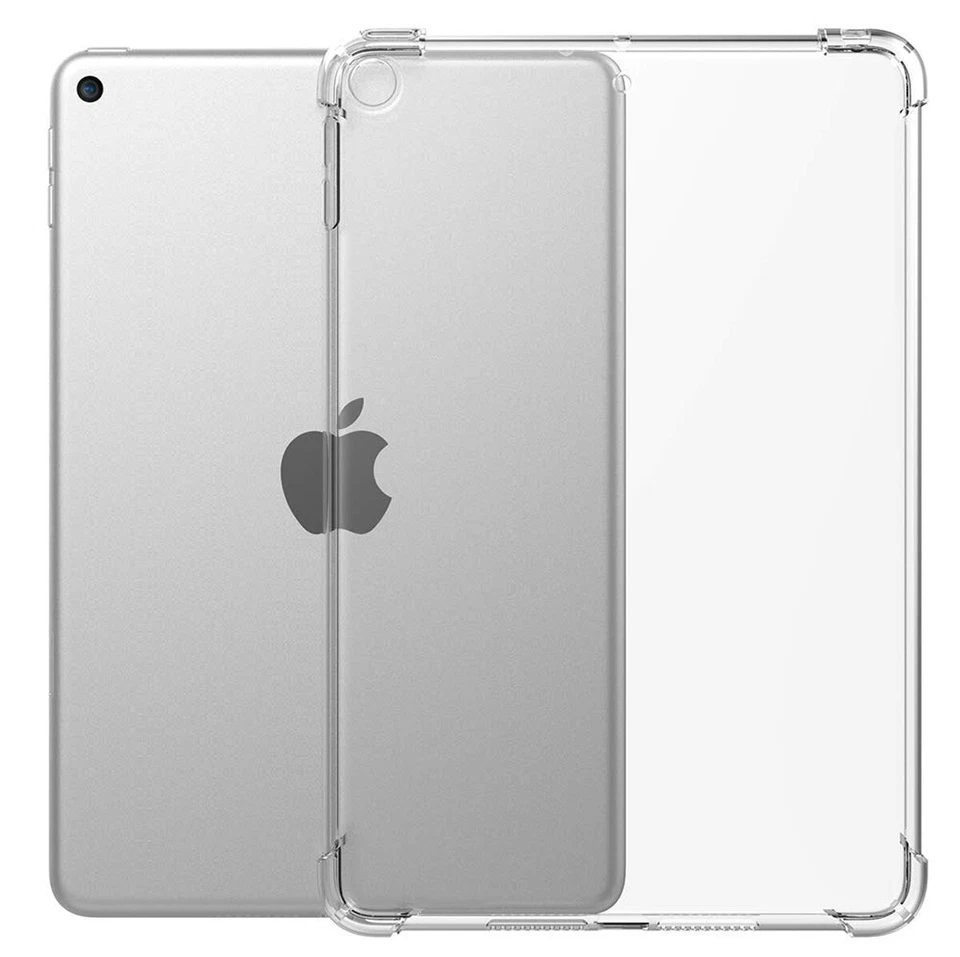 For iPad Mini 4/5th 7.9" Anti-Guard Corners Slim TPU Bumper Case+Tempered Glass - Image 3 of 4