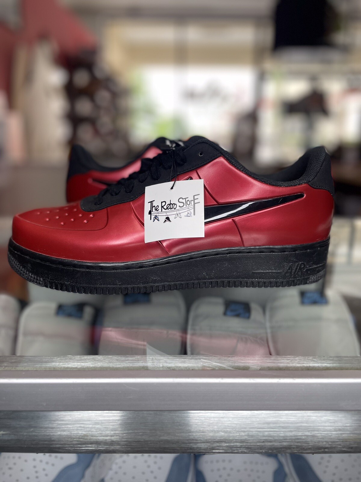 Nike AF1 Air Force 1 Foamposite Pro Cup “Cough Drop Candy Apple Red Men&#039;s | eBay