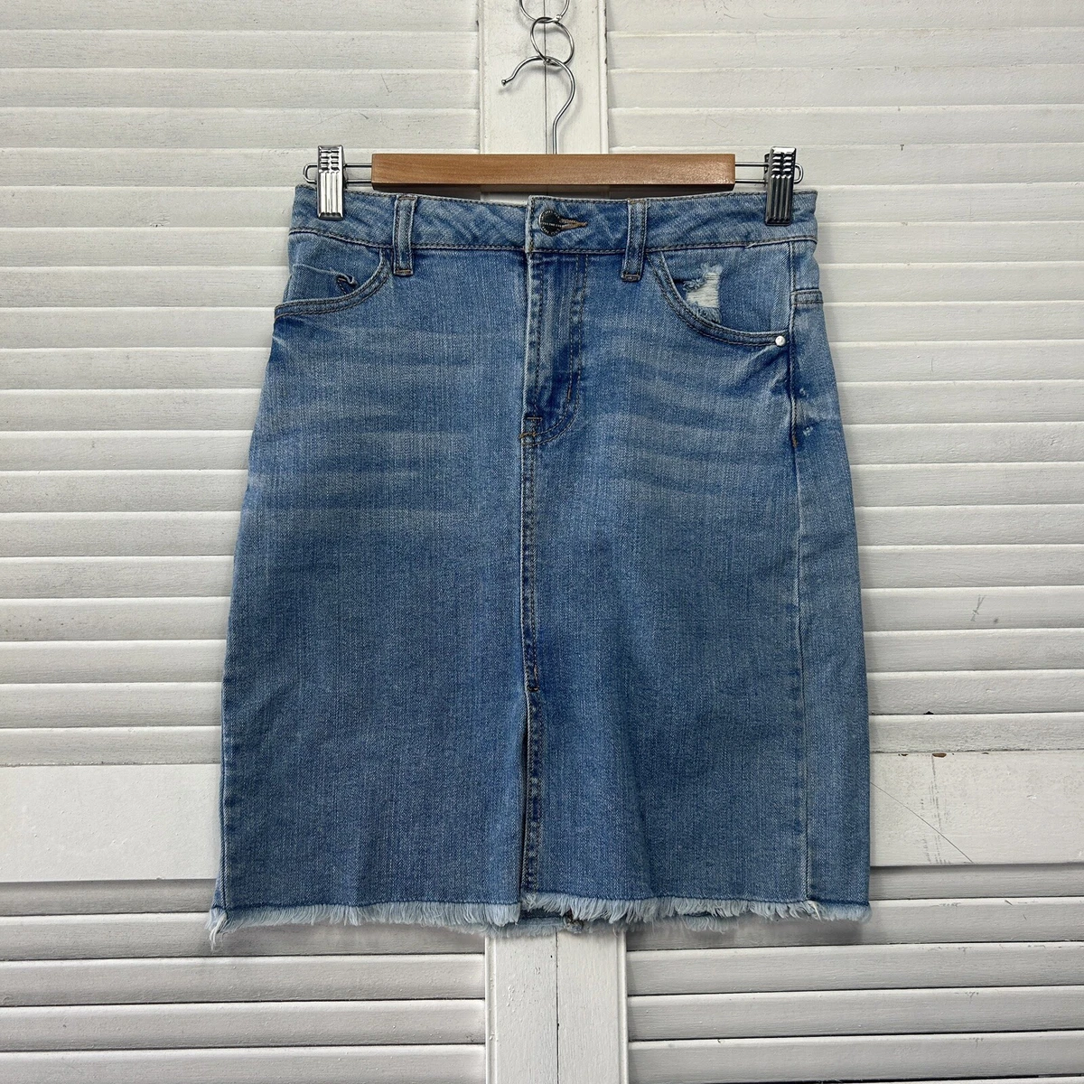 Black denim skirt jay jays cheap
