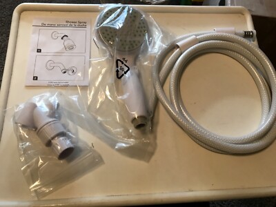 Carex Hand Held Shower Spray Model B21500 One Shower Spray w/84'' Hose Fits 1/2 