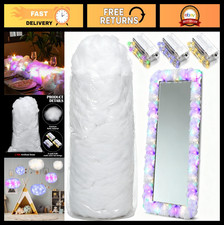 Fluffy Artificial Cotton Snow - 28.16oz Faux Snow for Winter Decor, Crafts  Xma