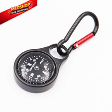 DETUCK Compass Keychain Portable Metal Survival for Hiking Camping...