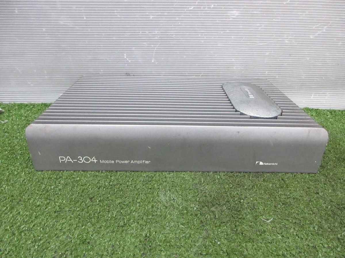 Nakamichi PA-304 4-Channel Car Amplifier Old School Mobile Power