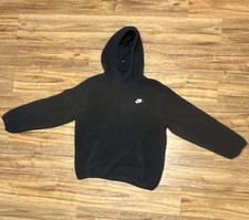 Nike Men s L Black Fleece Pullover Hoodie Swo...