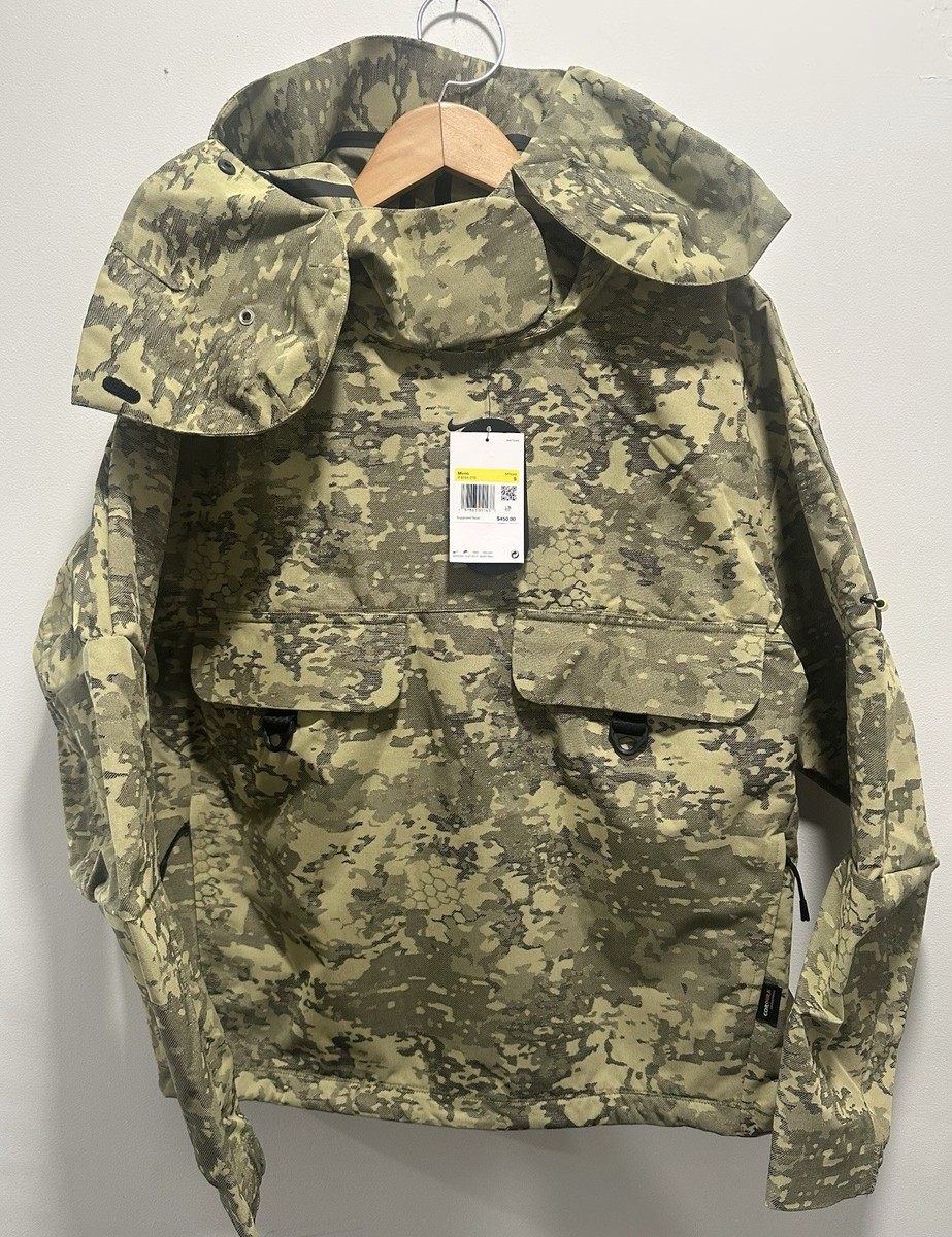 Nike Tech Woven CORDURA Jacket Camo Men's Size Small IF8494-276