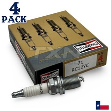 Champion 71 Spark Plug RC12YC - 4 Pack - 4-Cy...