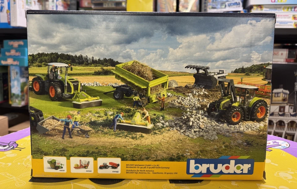 BRUDER 02120 - scala 1:20 - MIETITREBBIA CLAAS LEXION 480 - NUOVO - SIGILLATO - Immagine 3 di 4