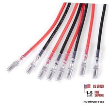110 Terminal Wires   Mini Spade Quick Connect/Disconnect 0.110" 2.8mm Female