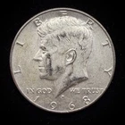 40% Silver 1968 Kennedy Half Dollar - 08-40