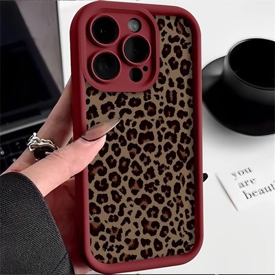 Case For Infinix Smart9/10 /Hot50/60 /Note40/50 Leopard print ShockProof Cover