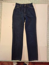 Vintage Wrangler High Rise Straight Leg Jeans Misses Sz 10 27x33 U.S.A Made