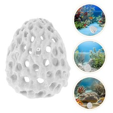 2 Pcs Pet Fish Tank Decoration Aquarium Ornaments Hide Shelter House