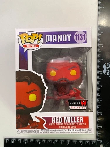 Funko Pop! Movies: Red Miller #1131 Legion M Exclusive Vinyl Figure -CN F3
