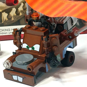 Lego CARS Movie Agent Maters Escape 9483 Agent Mater Petrov Trunkov (Incomplete)