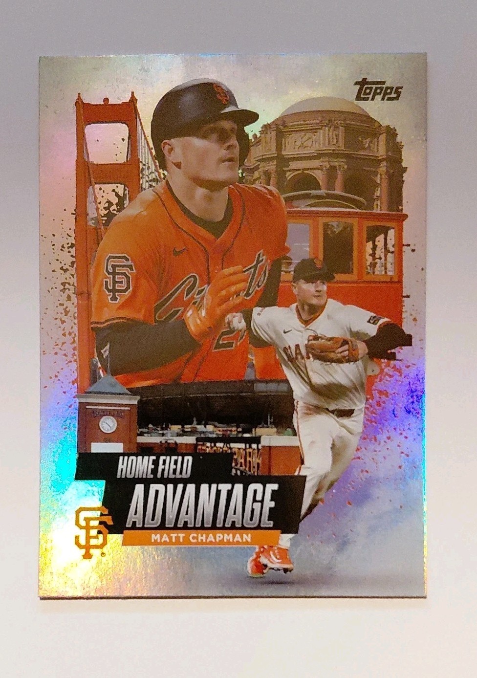 2025 Topps Series 1 - Home Field Advantage Matt Chapman #HA-11 Giants SP