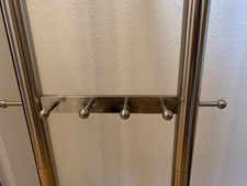Badzubehör Set Aus Gebürstetem Edelstahl – 10-teilig Mit Handtuchstangen, Haltern, Haken & Toilettenpapierhalter