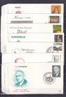 [LG81540] Belgium Nice Lot FDC First Day Covers UNG