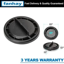 Direct Replacement Headlight Dust Cover Cap Cover 1305219122 Plastic Black 3.54"