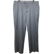 Perry Ellis Portfolio Pants Mens 38x32*30.5 Straight Dress Work Trousers Stretch