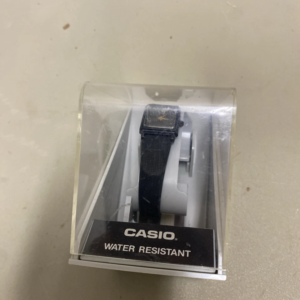 Casio LQ-64-A1 Reloj Analógico Clásico Negro, Correa de Resina Negra, Gris Oscuro, Dorado  Foto 3 de 4