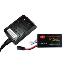MaximalPower 1500mAh High Capacity Battery Charger for Parrot AR Drone 2 0 1 Bat