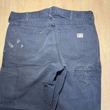 Tyndale Arc Rated FR Men's Cargo Pants Workwear Blue Size 36x32 Made in USA