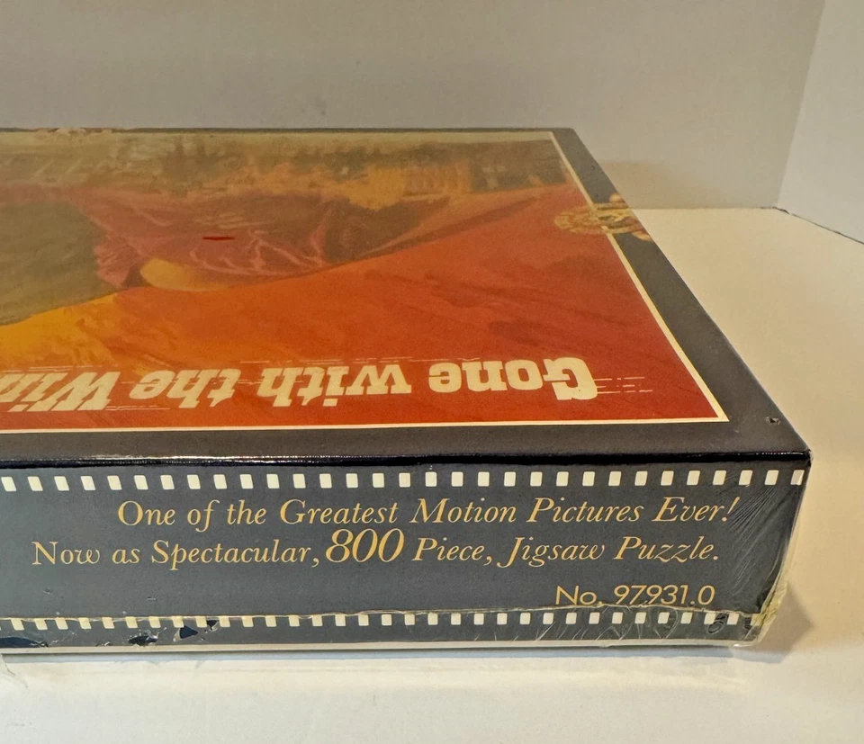 FX Schmid Gone With The Wind Puzzle NEW Sealed Scarlett and Rhett Poster - Image 2 of 4