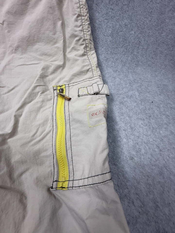 Pantalones rojos ecológicos para mujer 9 nailon tostado  Foto 3 de 4