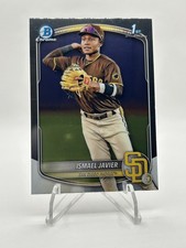 2025 Bowman Chrome Prospects Ismael Javier #BCP-52 1st Bowman San Diego Padres