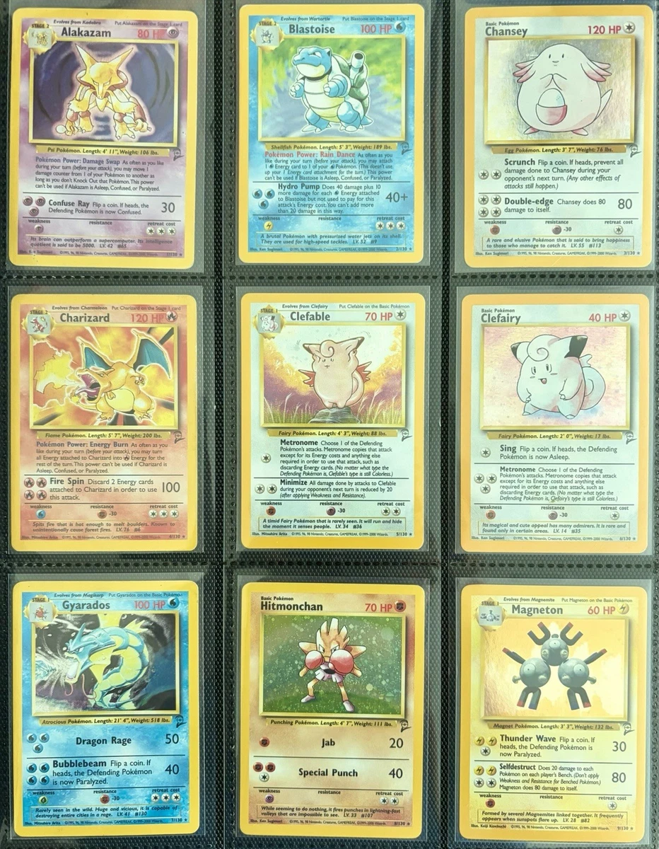 Pokémon TCG Base Set 2 Trading Card Games in English Sets for sale